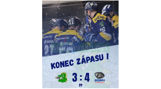 HOKEJ: Šumperk vs Valašské Meziříčí 3:4p
