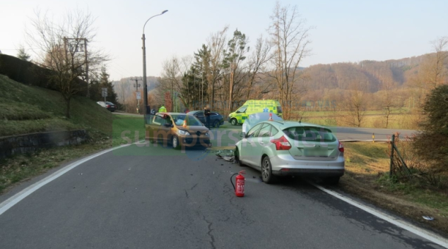 Řidička havarovala v zatáčce v Bohutíně