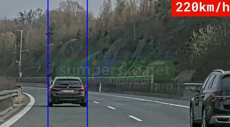 Dálnici si spletl se závodním okruhem