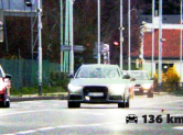 Řidič překročil rychlost v obci o 80 km/h.