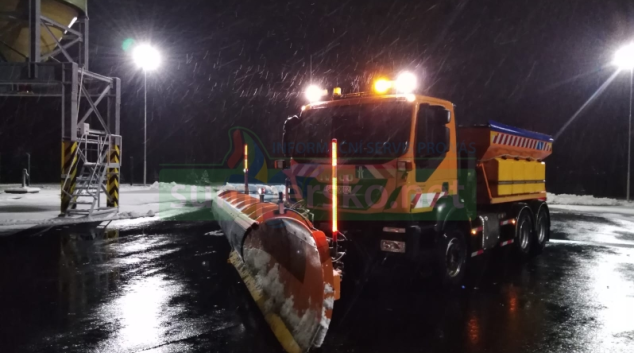 Ředitelství silnic a dálnic použilo v zimě 107 tisíc tun soli