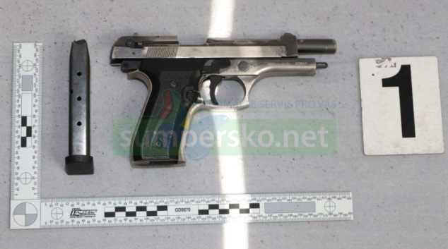 Loupež na benzinové stanici v Litovli