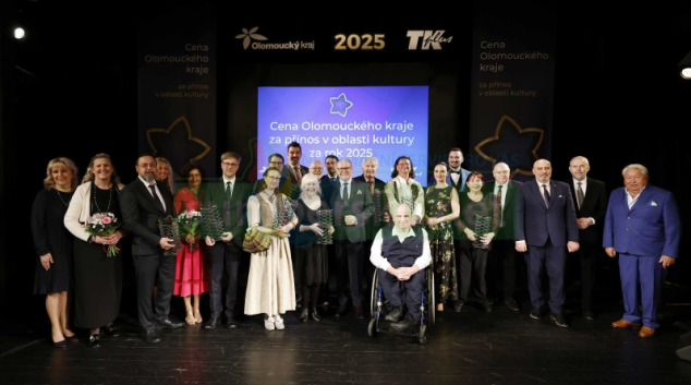 Ceny kultury Olomouckého kraje jsou předány