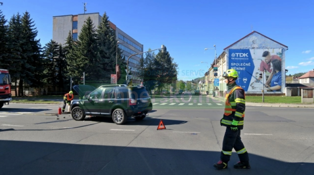 Řidič v Šumperku nedal přednost