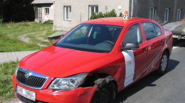 Stotisícová škoda je důsledkem nedání přednosti v Loučné nad Desnou