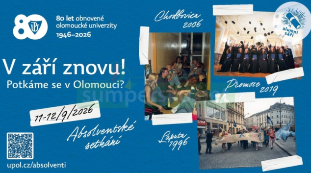 Září bude patřit absolventům Univerzity Palackého