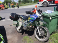 Řidič přehlédl motorkáře