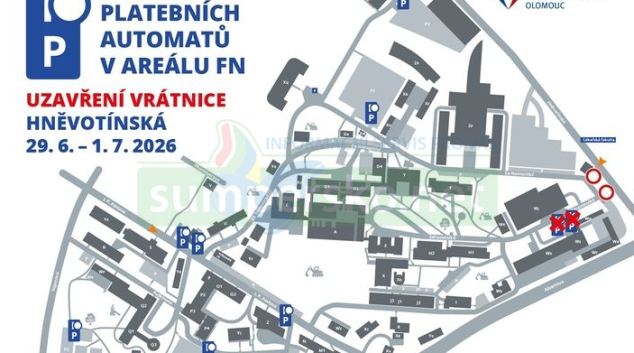 FN Olomouc vymění vrátnice u vjezdových bran
