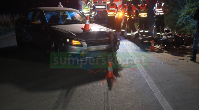 Při odbočování přehlédl motorkáře