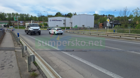 Silnice I/44 v Zábřehu bude průjezdná jedním pruhem