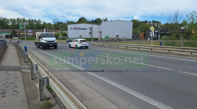 Silnice I/44 v Zábřehu bude průjezdná jedním pruhem