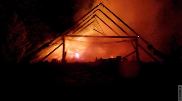 Hasiči likvidovali požár v Hanušovicích na Šumpersku