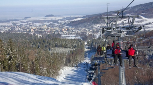 I Zlatohorsko je rájem lyžařů