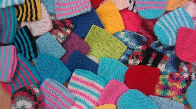 Vánoční háčkovaný příběh