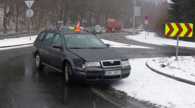 Nehoda na „kruháči“ v Jeseníku přišla na 140 tisíc