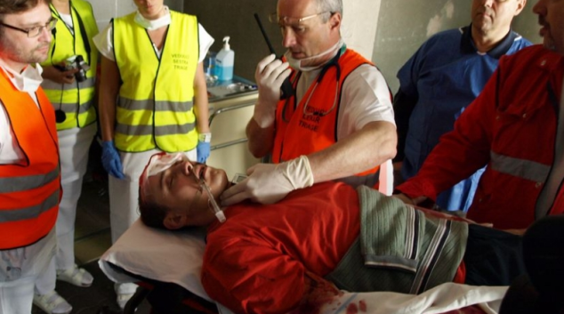 FN Olomouc naráz ošetřila šedesát zraněných 