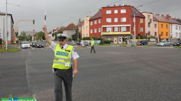 FOTO:Jak probíhala soutěž dopravních policistů v Olomouci