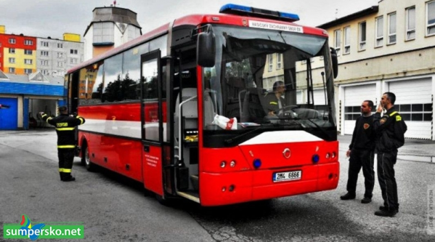 AKTUALIZOVÁNO:Hasiči z Olomouckého kraje odjeli pomáhat do Prahy