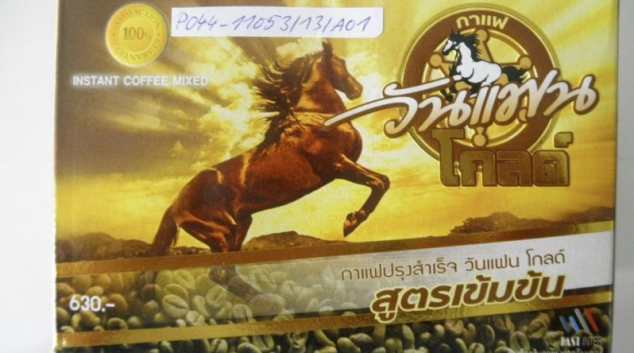 Thajská káva s látkou na podporu erekce může způsobit zdravotní problémy