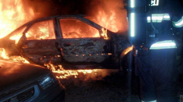 Noční požáry v Přerově - místní části Předmostí