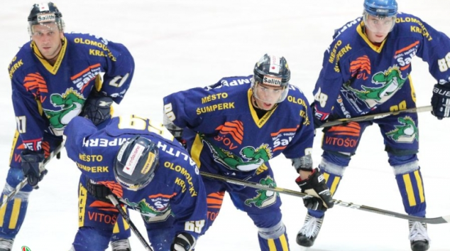 Hokej:Salith Šumperk vs Valašský Hokejový Klub Vsetín 3:2