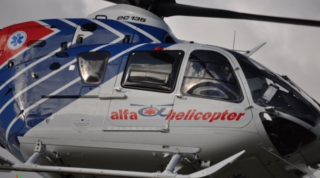 V Jindřichově se buduje přistávací plocha pro záchranářské vrtulníky