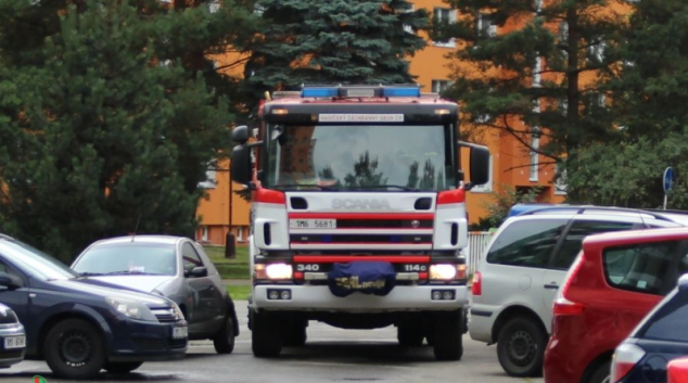 FOTO:Šumperští hasiči testovali průjezdnost ulic