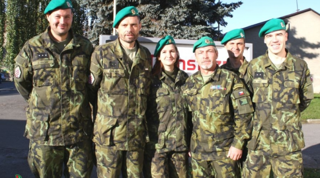 Členové aktivních záloh Armády ČR v Šumperku darovali krev