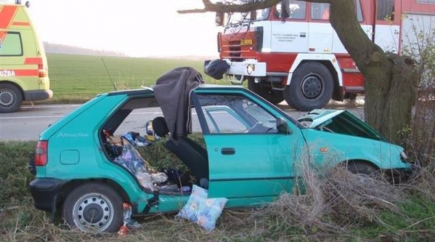 Hasiči během včerejška zasahovali u pěti dopravních nehod