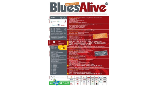 Vladimír Rybička:Sobotní koncert Blues Alive je již vyprodán