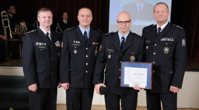 Sedmnáct nejlepších policistů Olomouckého kraje převzalo ocenění