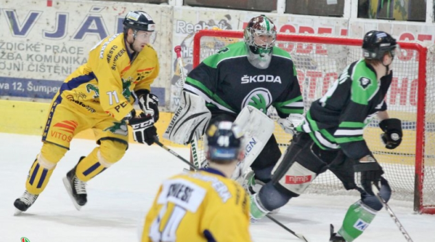 HOKEJ:Salith Šumperk vs BK Mladá Boleslav 3:6