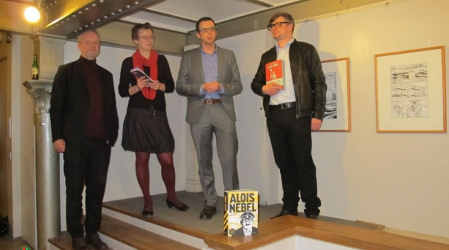 Výstava komiksové trilogie Alois Nebel byla zahájena v Bruselu