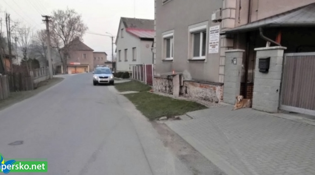 V Jestřebí řidič poškodil plynoměr a ujel