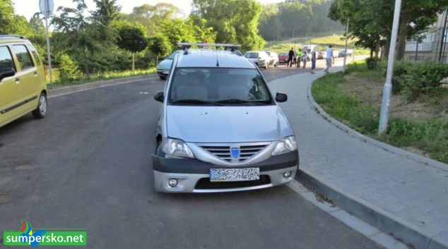 Opilá mladá žena bourala v Šumperku