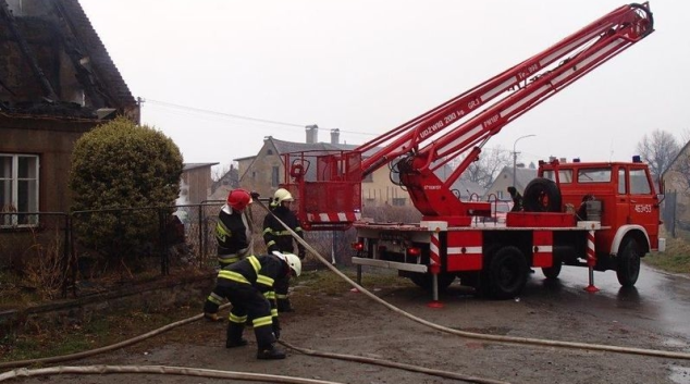 U dvou požárů na Jesenicku zasahovali také polští hasiči