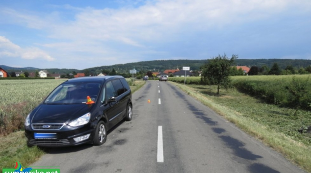Přímý úsek silnice opilý řidič na Olomoucku nezvládl