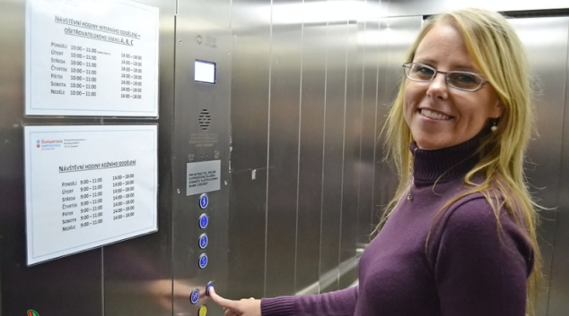 Zmodernizovaný pavilon F v Šumperské nemocnici slouží veřejnosti