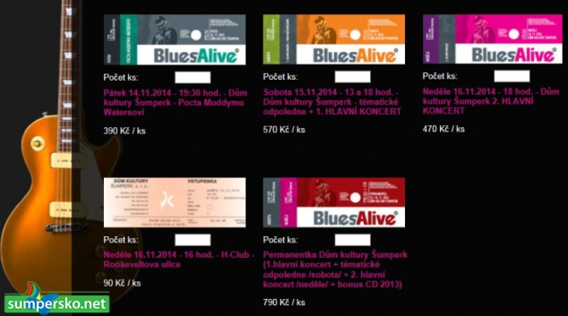Skvělá zpráva pro příznivce Blues Alive