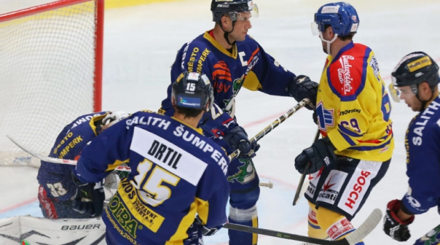 HOKEJ: Salith Šumperk vs ČEZ Motor České Budějovice 7:4