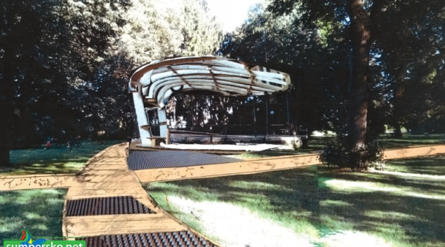 „Altán mi připomíná autobusovou zastávku!“ prohlásila zastupitelka Tejklová