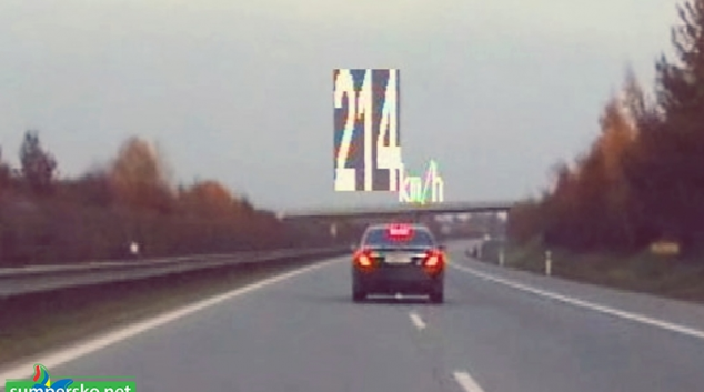 Cizinec se řítil po R35 214 km/h