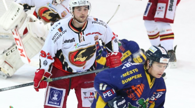 HOKEJ: Prostějov vs  Šumperk 3:2