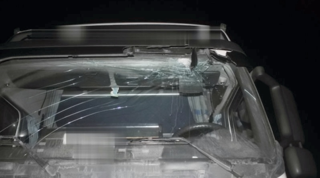 Vandalové z mostů nad D 1 shazovali na řidiče dřevěné předměty