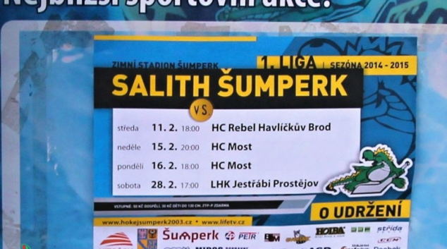 HOKEJ: Šumperk vs Most 4:3