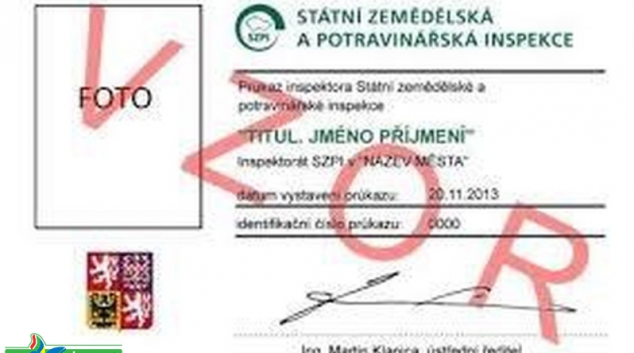 Podvodník se vydával za potravinářského inspektora