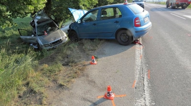 Zranění tří osob si vyžádala dopravní nehoda mezi Zábřehem a Postřelmovem