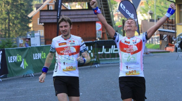 „Šli jsme spíš opatrně“ říkají běžci Michal a Zdeněk