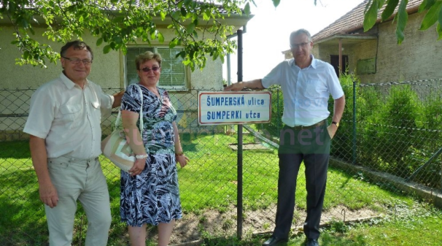 Ulici Šumperská najdete i ve slovenské obci Iža