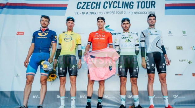 V první etapě závodu Czech Cycling Tour bodoval Štybar